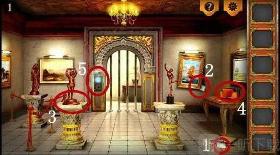 密室逃脱5逃出博物馆通关