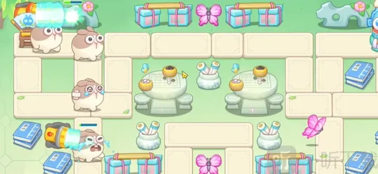 保卫萝卜4在中间