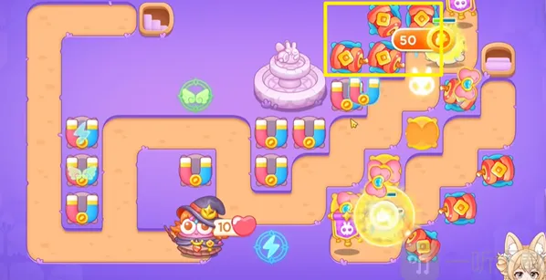 保卫萝卜4在中间