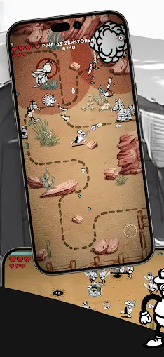 西部片场大逃杀(Ponchorado)卡通