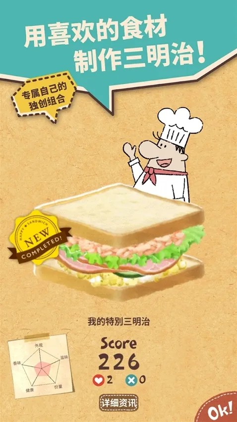 可爱的三明治店可爱