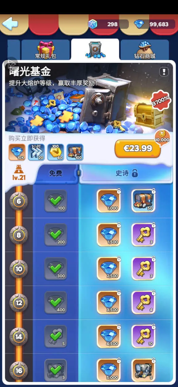 无尽冬日曙光基金和成长基金详细对比