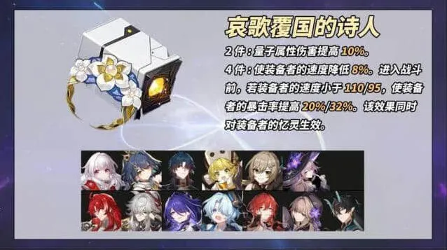 《崩坏星穹铁道》3.0新遗器套装详解