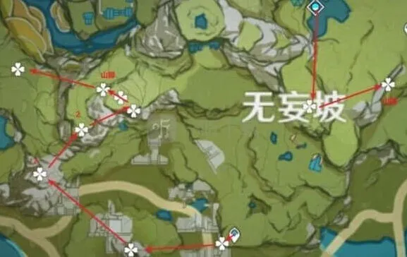《原神》清心花在哪里刷新分布图攻略