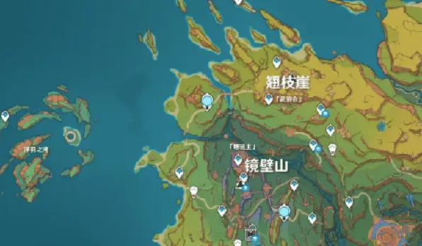 原神5.2新地图镜壁山与翘枝崖完全爆料