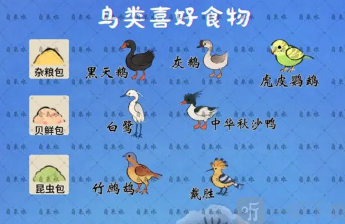桃源深处有人家鸟类喜好食物一览全指南