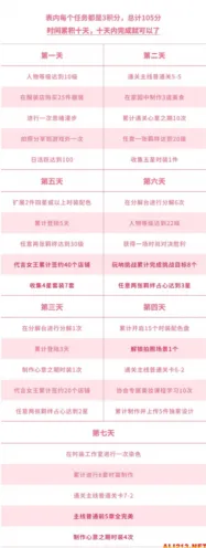《以闪亮之名》：新手七日任务攻略流程