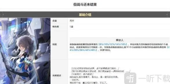 崩坏星穹铁道布洛妮娅光锥遗器选择