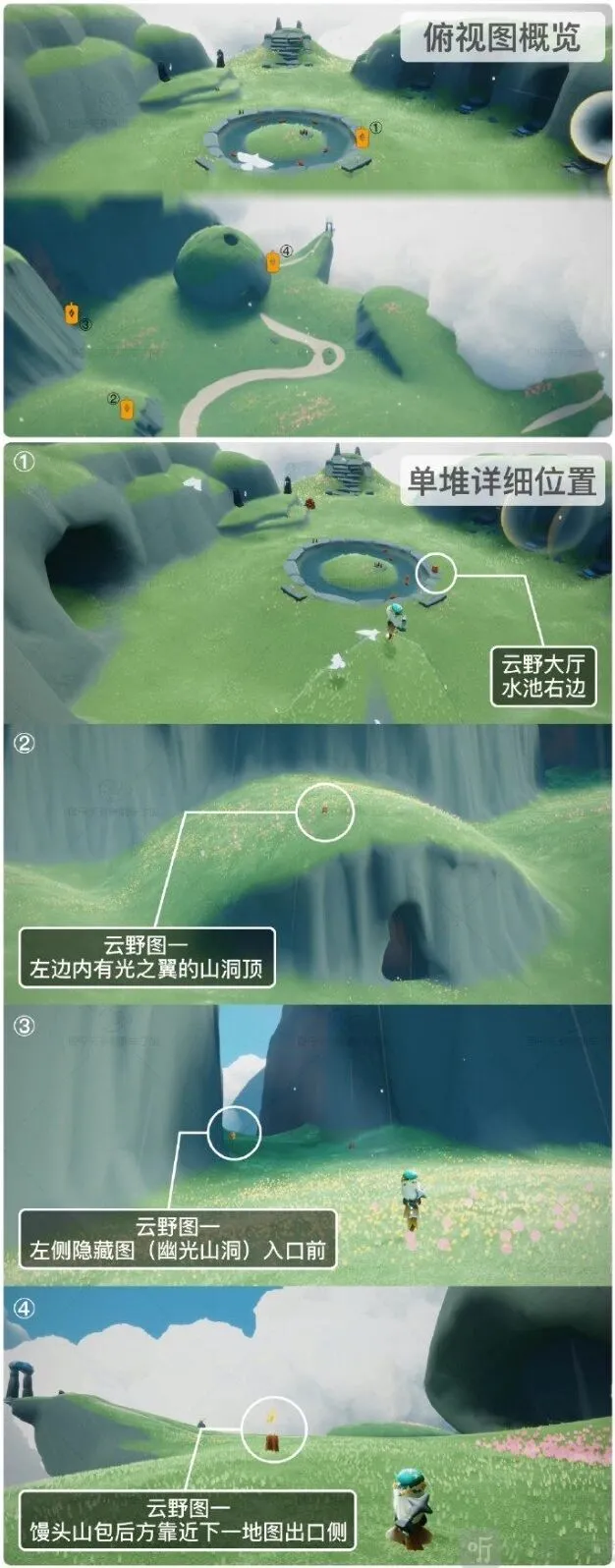 光遇最新季节蜡烛位置详解