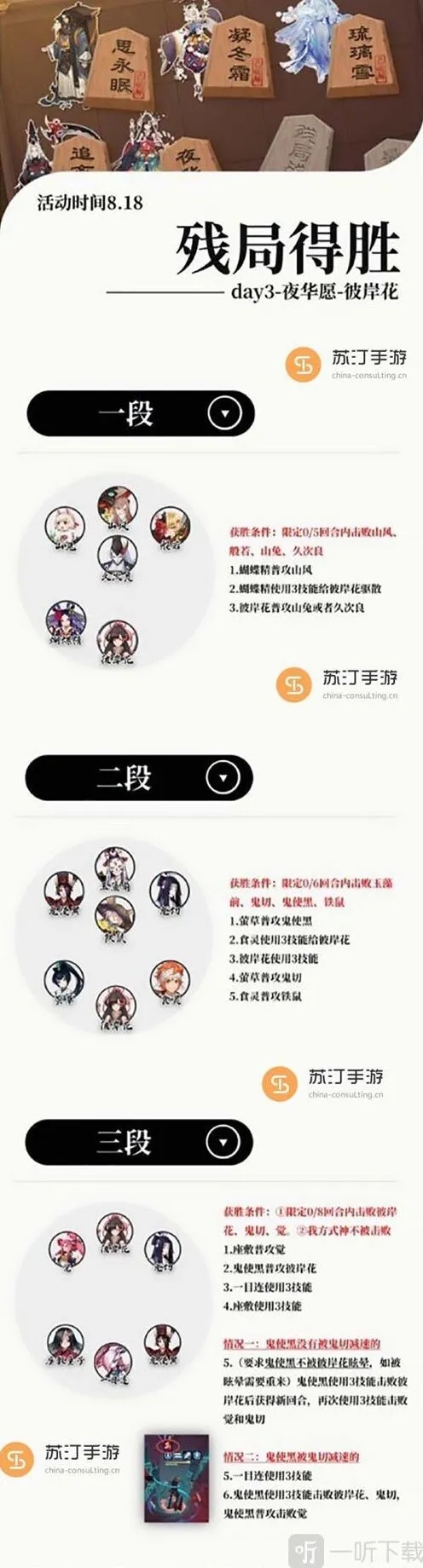 阴阳师残局得胜夜华愿玩法详解