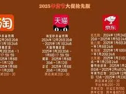 《抖音》：2025年满减活动具体时间安排全教程