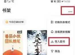 如何将本地书籍导入软件-番茄小说教程