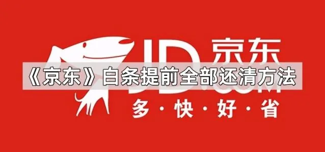 京东白条提前全部还清方法指南