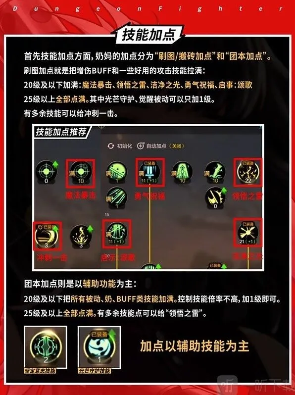 地下城与勇士圣骑士职业玩法全攻略