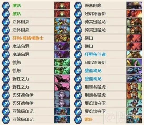 炉石传说标准模式卡组玩法详解