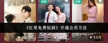 红果免费短剧开通会员详细操作步骤