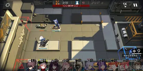明日方舟1-6通关思路教学