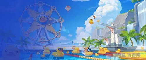 QQ飞车鸭鸭水世界赛道近道教程