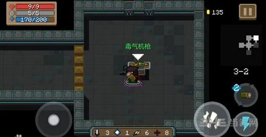 元气骑士毒气机枪武器属性玩法