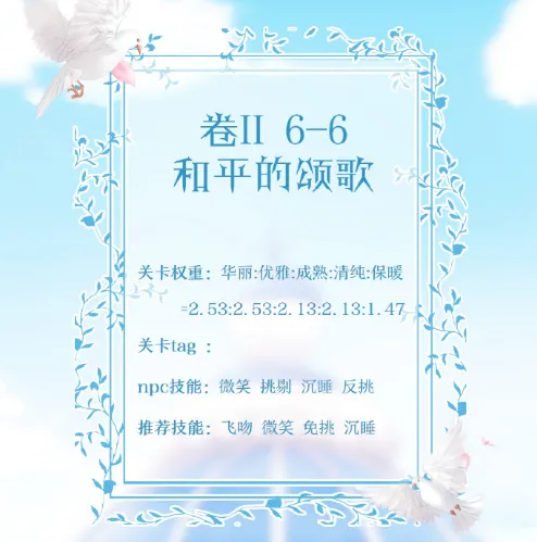 《奇迹暖暖》和平的颂歌搭配指南