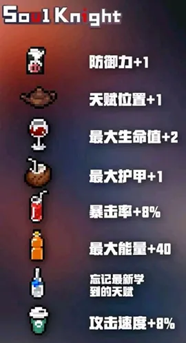 元气骑士饮料系统使用技巧与效果分析