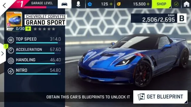 《狂野飙车9》克尔维特grandsport培养方法