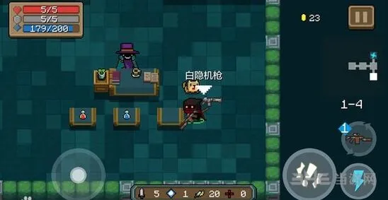《元气骑士》白隐机枪武器图鉴数值介绍
