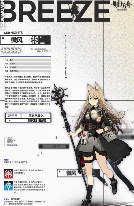 明日方舟微风值得换吗 红票干员强度点评