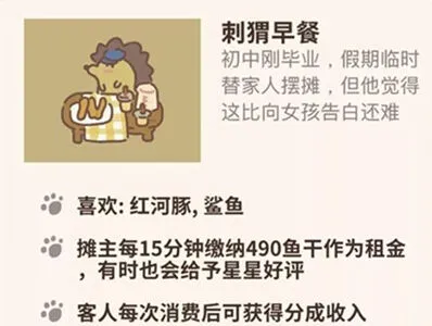 动物餐厅刺猬早餐解锁攻略与作用说明