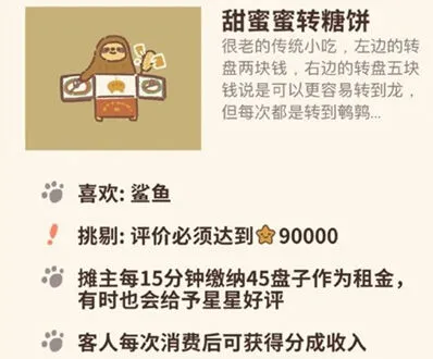 《动物餐厅》甜蜜蜜转糖饼获取方法教程