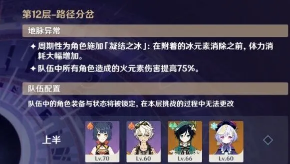 原神深渊12层攻略：高效通关技巧