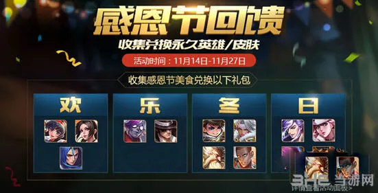 王者荣耀感恩节美食获得教程