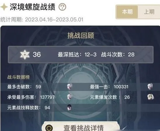 原神3.6版本深渊配队打法详解