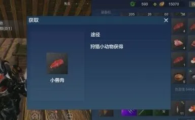 妄想山海小兽肉获得技巧总结