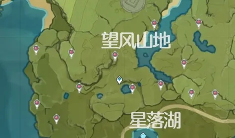 原神落落果采集位置分布图全攻略