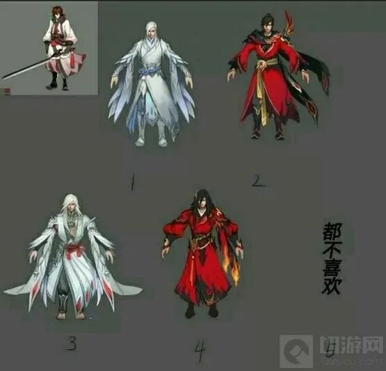 王者荣耀李白春节皮肤设计初稿来了