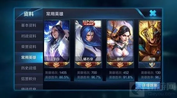 王者荣耀大神高胜率经验谈