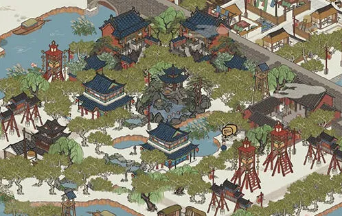 江南百景图道馆摆放技巧分享