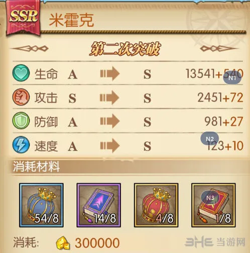 《航海王》鹰眼突破2材料介绍
