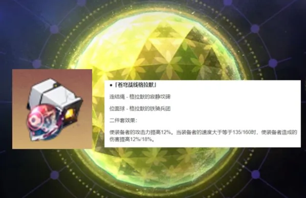 崩坏星穹铁道苍穹战线格拉默装备选择指南