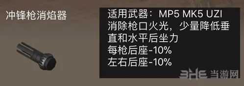 荒野行动冲锋枪消焰器攻略技巧 降低后座实战应用