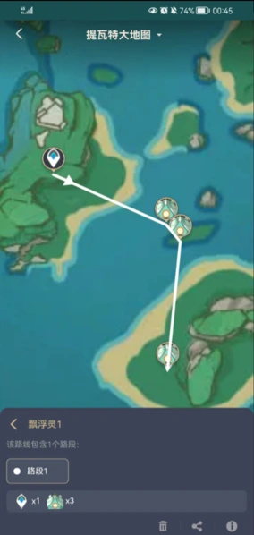 原神飘浮灵收集路线推荐