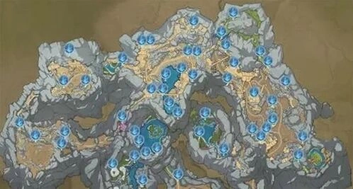 一路原神流明晶石83个收集攻略