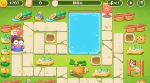 保卫萝卜4夏日垂钓第1关高效率布局攻略