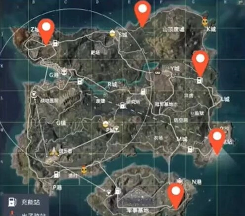 和平精英山地自行车位置介绍攻略