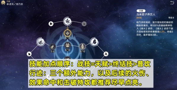 《崩坏星穹铁道》藿藿行迹加点全攻略