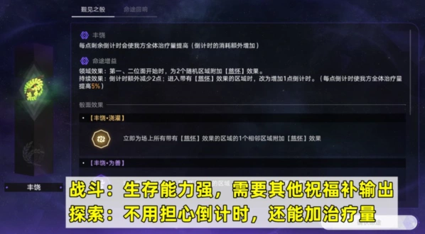 崩坏星穹铁道寰宇蝗灾丰饶命途详解：慈怀