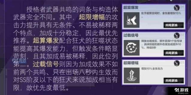 战双帕弥什卡穆狂犬阵容搭配攻略