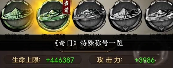 奇门称号