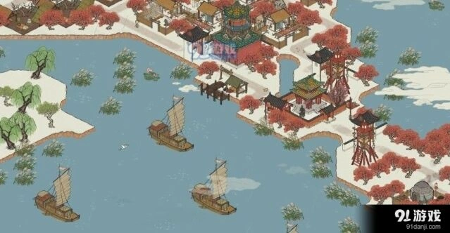 江南百景图红枫布局核心要素